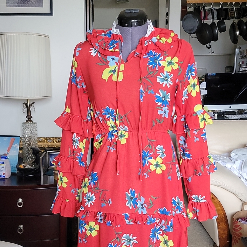 Maxi floral dress